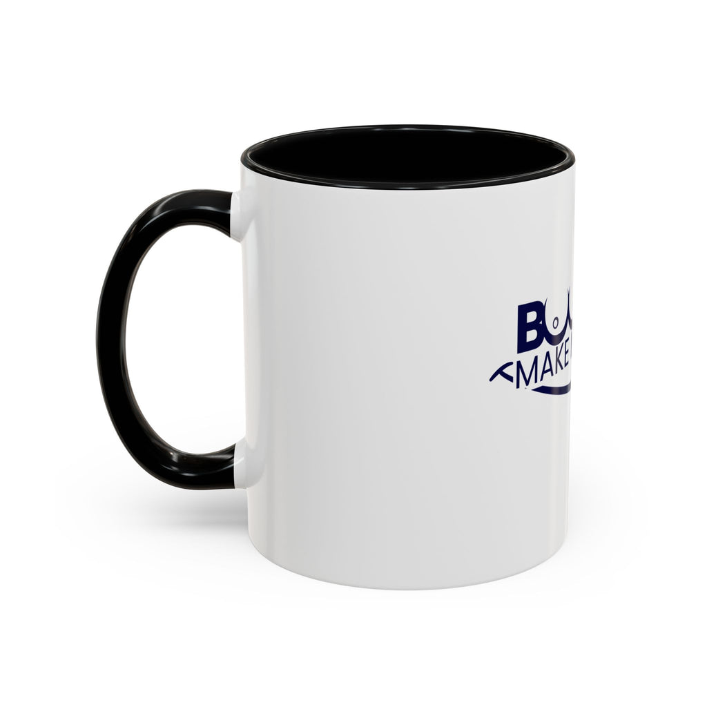 Accent Coffee Mug – "Boobies Make Me Smile" Funny Novelty Mug