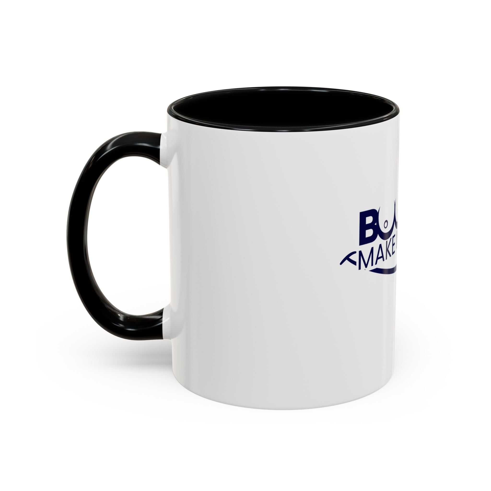 Accent Coffee Mug – "Boobies Make Me Smile" Funny Novelty Mug