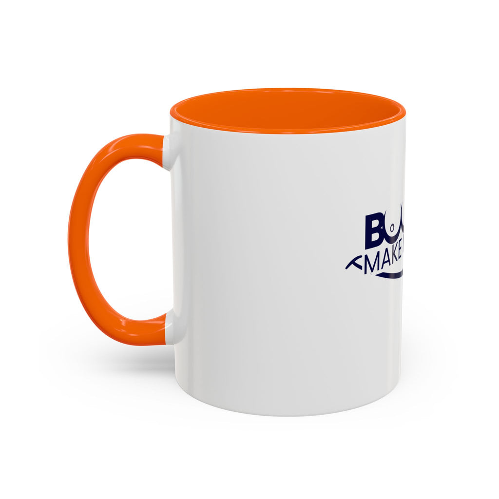 Accent Coffee Mug – "Boobies Make Me Smile" Funny Novelty Mug