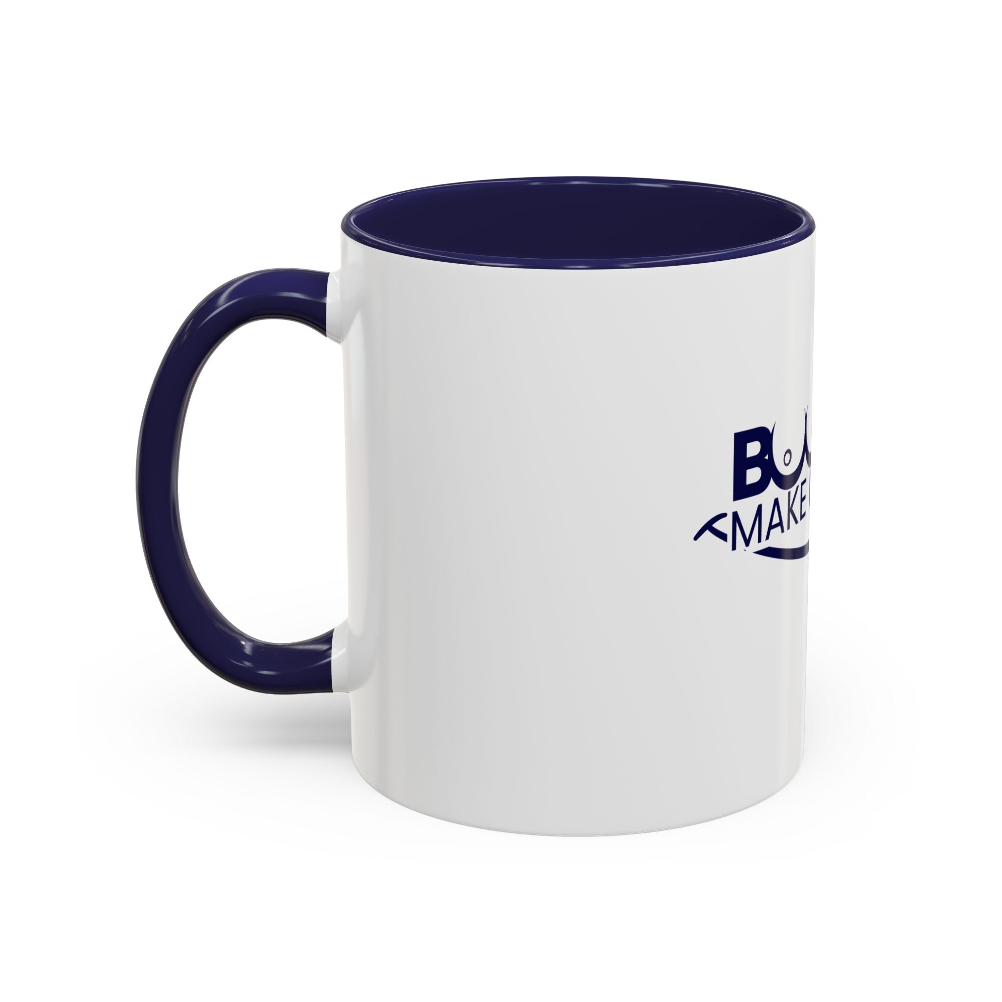 Accent Coffee Mug – "Boobies Make Me Smile" Funny Novelty Mug