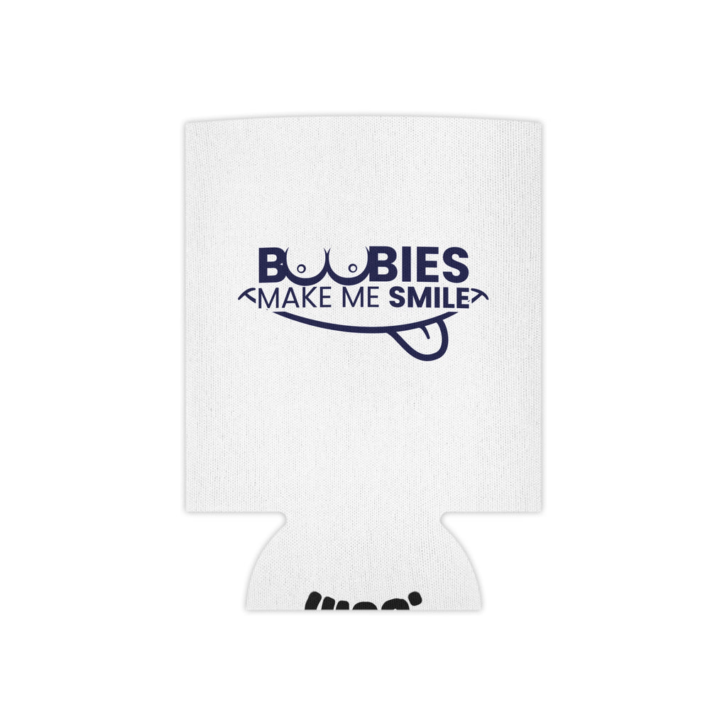 Can Cooler – “Boobies Make Me Smile” Funny Party Koozie