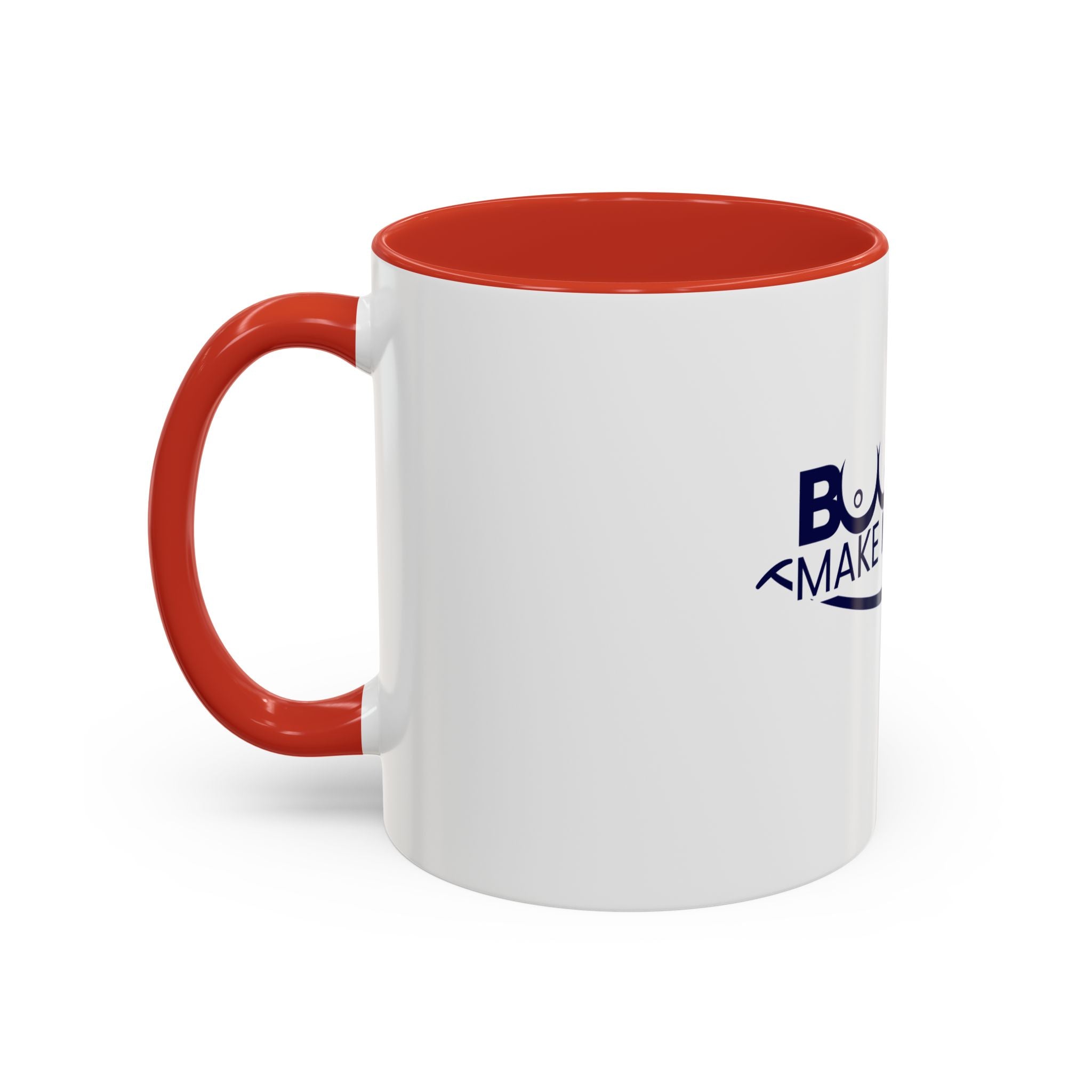 Accent Coffee Mug – "Boobies Make Me Smile" Funny Novelty Mug
