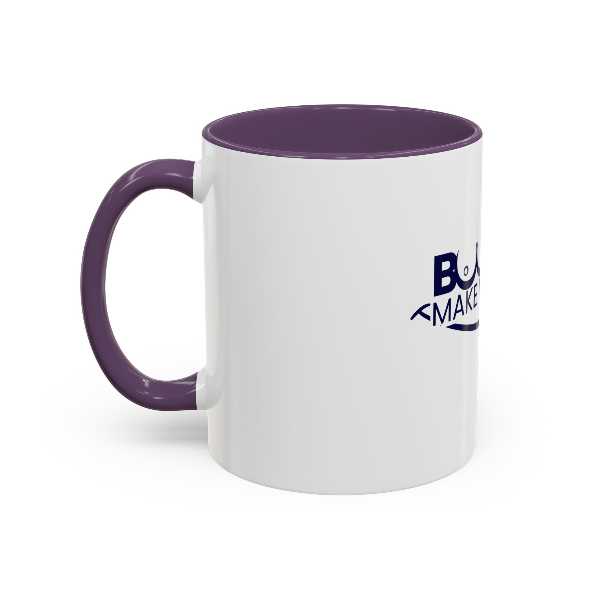 Accent Coffee Mug – "Boobies Make Me Smile" Funny Novelty Mug