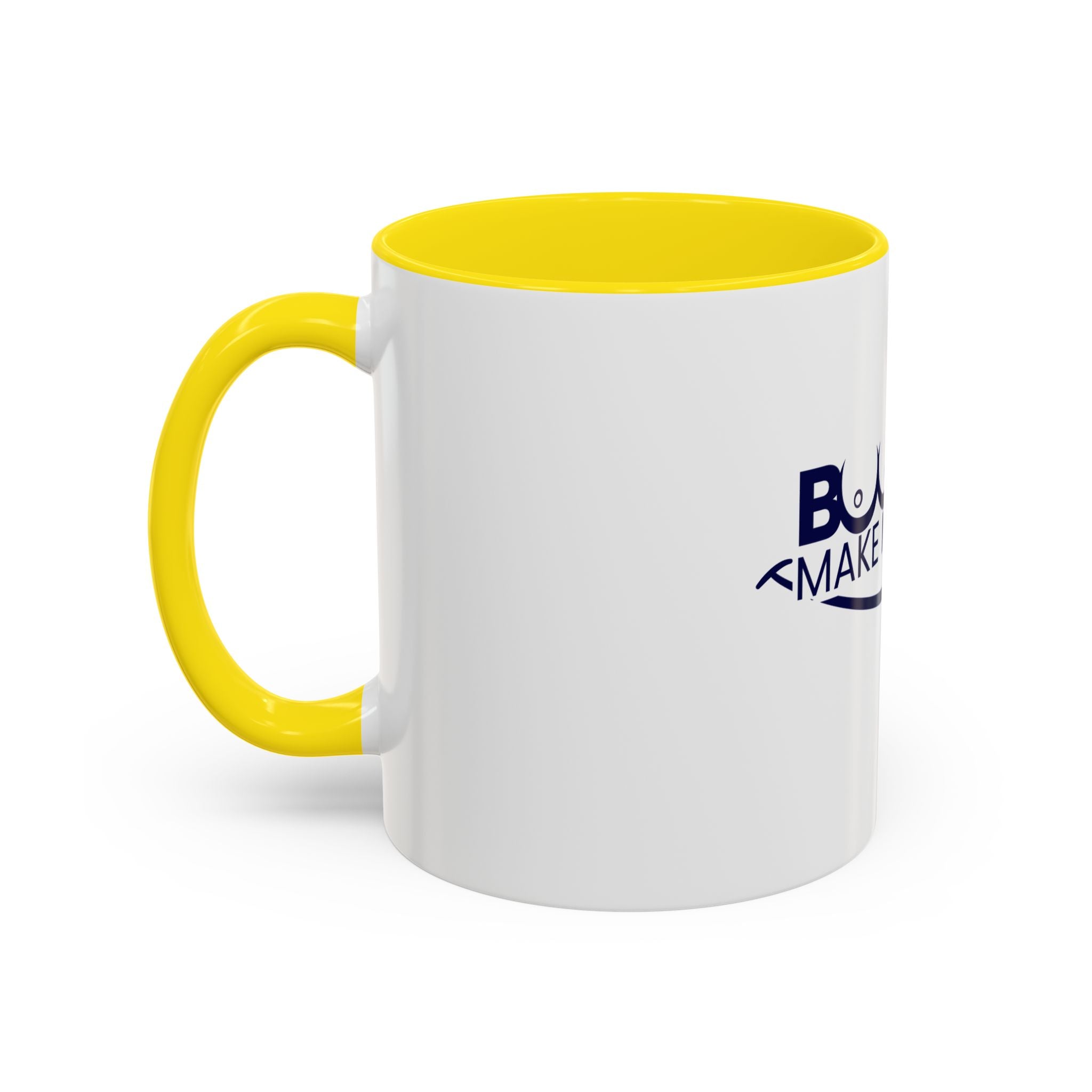 Accent Coffee Mug – "Boobies Make Me Smile" Funny Novelty Mug
